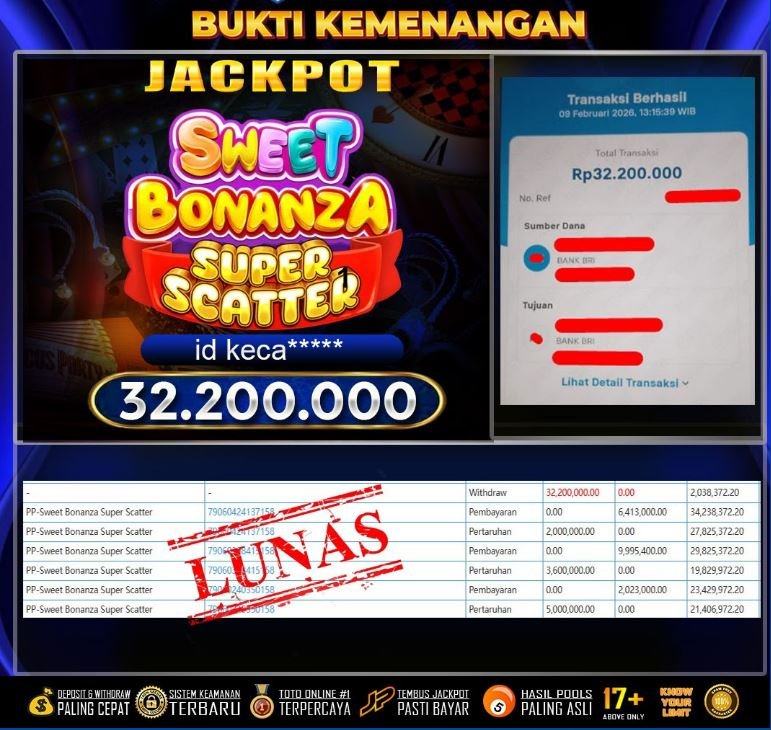 SKWSLOT : Bukti Pembayaran JP14